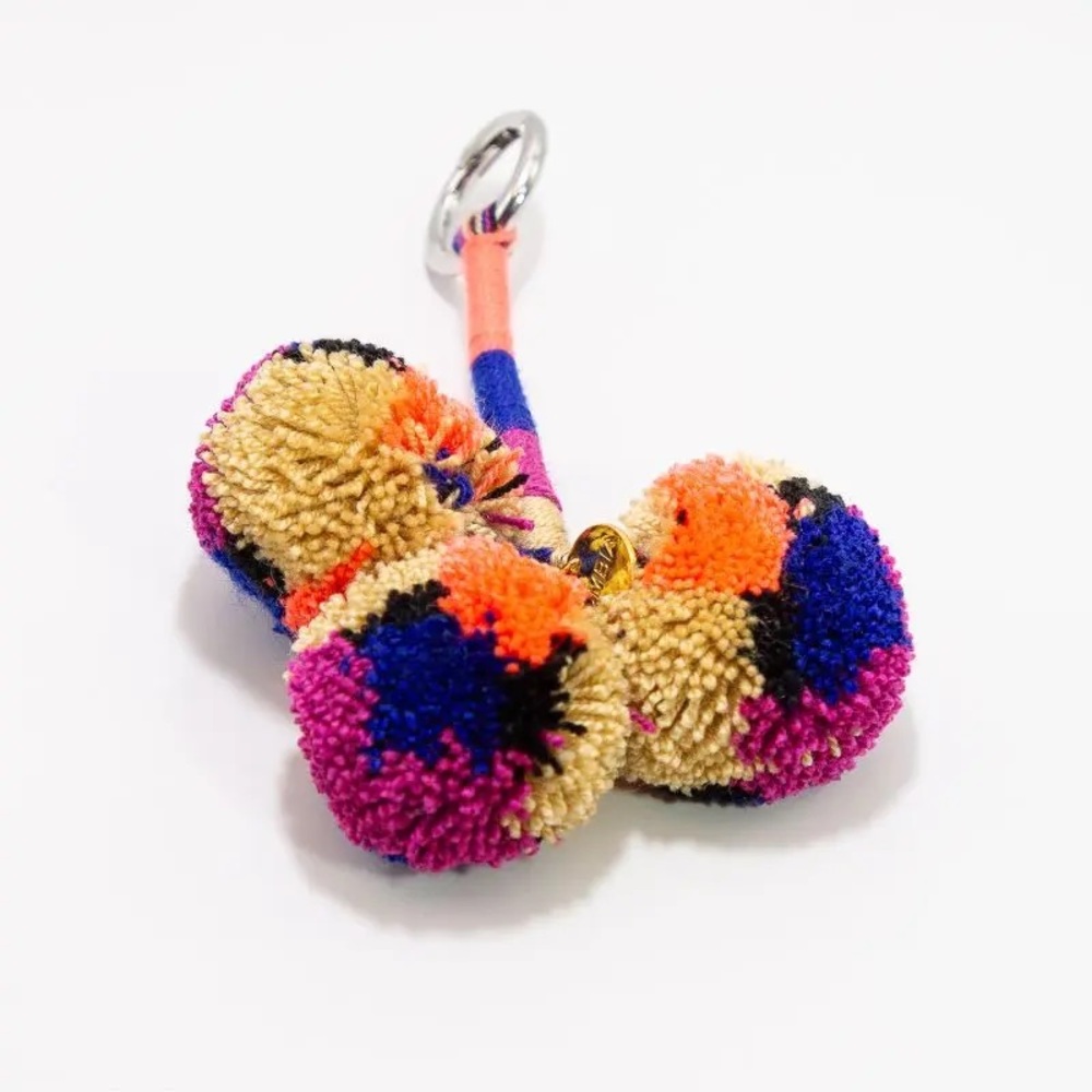 Colorful Pompom Wayuu Keychains - Picture 8 of 8